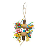 Jumbo paper foraging toy to keep your cage bird busy nest building!