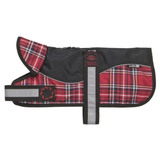 This Harness Dog Coat comes complete with an adjustable waterproof zip (length varies dependant on size of coat) and should suit most harnesses. Manufactured from a very popular 600D waterproof outer, it is also padded for additional warmth to cover the winter months. The coat has generous velcro straps and can be machined washed on a warm wool cycle.