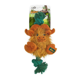 • Both ends knotted rope for tug fun

• Internal knotted rope with hole for dogs to dig itsatisfied natural chewing instincts

• Variety of textures and materials create excitement