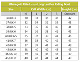 Rhinegold Elite Luxus Leather Laced Riding Boot