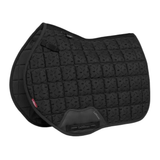 The ideal pad for training and performing in warm climates, this cooling pad's technically advanced materials enable maximum airflow for optimal temperature control under the saddle.

A 3D mesh upper with perforated foam inner offers maximum airflow during exercise, with space for heat to escape and cool air to flow in.

The innovative 'Feel Cool' lining fabric features a clever moisture-activated cooling crystal technology throughout the fabric weave. Its technically advanced cooling action draws heat away from the horse's skin and allows it to escape through the fabric weave. Activated by moisture, it works harder, the harder your horse works.

A flexible mesh spine reduces pressure on the withers and back, while increasing air circulation through the saddle channel to cool the spine.
