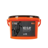 A ready to use, moist, cooling and soothing leg clay, suitable for all performance horses after hard work. Ideally applied post exercise, this clay rapidly cools by dissipating heat. It is of immediate benefit to hot areas and injuries. Ice-clay contains the natural antiseptic tea tree oil. The Strict Anti-Doping Formulation Ensured (S.A.F.E) marks Foran Equine Ice Clay as free from prohibited substances and safe for use in competition and racing horses.