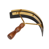 This metal sweat scraper with an ergonomic wooden handle is great for wicking away water after a bath. 

Sleek design to fit with the entire Artisan range of grooming products.