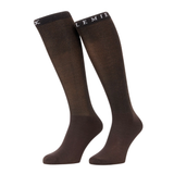 Add some glitz and glamour to your riding look in these sparkle-effect flecked socks with LeMieux branding on the cuff.

The long length is perfect for pulling up over breeches and pull ons, yet thin enough to wear comfortably under tall boots. A solid weave foot lends comfort. Lean in to the sparkle and make every day a special occasion.