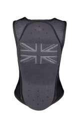 Champion Sculpt Back Protector with Union Jack