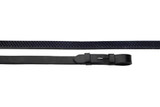 Rhinegold German Leather Rubber Covered Reins