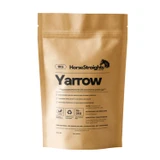 Yarrow is a natural herbal supplement traditionally used to support healthy digestion and overall well-being in horses. Rich in beneficial bitter compounds, Yarrow helps to stimulate the digestive system, encouraging the natural activity of the liver while supporting the protective function of the gastrointestinal lining. Its soothing properties can aid in reducing digestive discomfort, helping to ease bloating, calm spasms, and promote healthy, regular digestion.