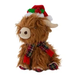 A firm cuddly toy designed for dogs who love to cuddle and carry their toys and features a squeak. This toy will hold your scent, making the toy familiar and comforting. Toy measures approximately 29cm high. This item is supplied with packaging that is widely recycled.