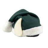 Bring some festive fun to your rides with this elf hat. This green helmet cover features playful elf ears and is designed to fit securely over standard riding hats. Perfect for festive rides, photos, or holiday events, this elf-inspired cover makes every ride merry and memorable.