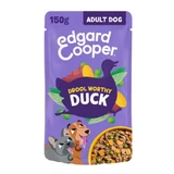 When you serve our hypoallergenic drool worthy duck, don’t be surprised if your dog thinks you accidentally gave them your meal instead. Because, just look at it! Juicy morsels with real duck. And sweet potato and peas so bright, they seem like they’re fresh off your stove. All slathered in a rich gravy that will have them salivating at first glance. Add in other natural ingredients and herbs, as well as the fact that it’s a grain–free recipe with no added sugar. Not to mention the fact that it contains beet pulp, yeast, and pea fibre to support healthy digestion, and comes in an easy–to–open pouch designed for recycling… “No really,” you should be prepared to say to your dog. “This is for you.”