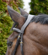 Rhinegold Wide Stitch Anatomical Flash Bridle Rhinegold Wide Stitch Anatomical Flash Bridle