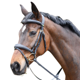 Rhinegold Wide Stitch Anatomical Flash Bridle