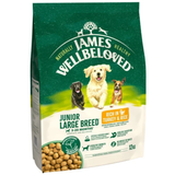 James Wellbeloved Junior Large Breed Turkey and Rice 12kg
