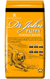 A formula for puppies from working breeds. Formulated with 30% chicken, whole grain cereals and an optimum blend of omega 6 and 3 from linseed and fish oils.