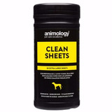 Clean Sheets are high performance, super tough, dual-sided dog cleaning wipes containing an advanced no-rinse shampoo formulation.

Extra large size for quick and easy use (200 x 270mm approx)
Dual-sided for an effective clean and wipe
Infused with our ‘Signature’ scent for a fresh smelling coat
Suitable for all breeds

Extra large size for quick and easy use (200 x 270mm approx)
Dual-sided for an effective clean and wipe
Infused with our ‘Signature’ scent for a fresh smelling coat
Suitable for all breeds