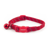 The Ancol range of cat collars are made from soft, lightweight colourful materials ideally suited to cats. They are individually carded for extra impact at Point of Sale. Safety buckle cat collars have a special break-away safety buckle, the safety elastic is designed to expand if the collar gets caught.