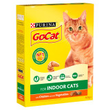 Our cats are natural explorers, alive to everything in their world. It’s what makes them such fascinating members of the family and brings so much vitality to our home.

But Indoor cats interact little with nature and therefore may miss out on some of the benefits from the outdoors. That’s why Purina experts have created GO-CAT for Indoor Cats: specially formulated to satisfy the nutritional needs of cats who spend most of their time indoors.

GO-CAT has been feeding cats with good, wholesome nutrition for decades. We fill millions of bowls and this honour comes with great responsibility. It’s up to us to make sure all cats who eat delicious GO-CAT get the healthy food they need. That’s why GO-CAT recipes are made with no added artificial colours, flavourings or preservatives. So you can keep feeding them the same tasty food they love and feel proud about it.