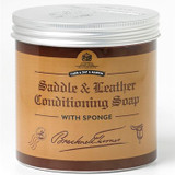 A traditional soft wax formulation to thoroughly condition leather saddlery