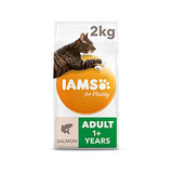 Iams for Vitality Adult Cat Food is a nutritionally balanced diet for adult cats from 1 to 6 years of age, that weigh over 2kg.

Made with premium ingredients including a high level of natural protein, Iams Vitality also includes seven essential nutrients that fortify the diet and support the 7 signs of healthy vitality.

Also included is a tailored fibre blend that includes Prebiotics and Beet Pulp to assist your cat’s ability to absorb these nutrients and ensure they receive as much of their nutritional benefits as possible.