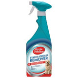 Simple Solution dog stain and odour remover is the only stain removing formula with both Pro-Bacteria & enzymes to totally eliminate stains and odours. It is safe for the use around pets and children and is specially developed to remove organic pet messes such as vomit, urine and faeces. Simple Solution dog stain and odour completely eliminates odours to discourage pets from repeat marking.