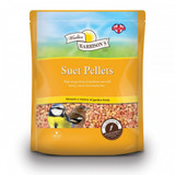 Walter Harrison's Suet Pellet Variety is a highly nutritious mix of all the flavours in one economical, re-sealable tub. Perfect for year round use to give your garden birds an energy boost. Can be fed on the ground or on the table.