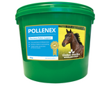 PolleneX offers soothing comfort from irritating airborne particles. Specifically designed to support the respiratory system, this highly effective herbal blend can be used all year round - for high pollen count in summer and dusty stables in winter. PolleneX offers a natural approach for respiratory worries and helps to soothe the nose, eyes and head. Suitable for all horses and ponies.