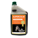 SuperCalm provides a fast, complete and natural approach to calming. This palatable liquid helps to calm worry and nervousness in any form and promotes relaxed, good behaviour. SuperCalm is a natural antioxidant and helps to support the immune system and digestion. Ideal for competing, separation worry or any other situation that your horse finds stressful. SuperCalm is suitable for long or short term use. Results can often be seen within two to three days. Suitable for all horses and ponies.