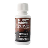 Nettex Muddy Marvel De-Scab is a penetrating solution that helps soften scabs bought on by wet and muddy conditions. Using this unique solution allows you to simply wipe scabs away without affecting healthy tissue.

Cleanses the skin.
Removes the need to soak scabs then pick off which can cause bleeding and skin soreness.
Breaks the cycle of scabs reforming.