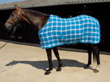 These cooler rugs are extra deep made with soft woven material that keeps horse warm even when wet. Moisture will wick through. Ideal for stable, travel, after wash-down. Cross over surcingles.

Double chest straps
Cross over surcingles
Quick drying
Breathable
Ideal for layering
Moisture wicking
Helps to Regulates temperature