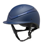 Luna has been designed for everyday riding and complements the performance Halo riding helmet.

The helmet features the same unique 360° ventilation system under the ring and three international safety standards (including PAS015).

The wide peak option improves vision in any weather.

Features
-360° ventilation system
-Additional ventilation on crown
-Slim and low-profile styling
-Available in black and navy
-Flexzone peak
-Washable padded headband
-Leather-look harness
-Wide peak available (sizes 55M-58cm)
-Multiple safety standards
-Made in the UK