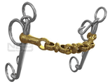 This design is very popular in the show ring especially with the cresty necked show cobs.

Do you need extra lift and control? This design is often sourced for more control during faster work. It is also extremely popular in the show ring especially with the cresty necked show cobs. It almost invariably gives the desired control, encourages freedom through the shoulder and assists in softening the neck promoting outline, flexion and bend. Incorporates our neater, elegant cheek design. As the Waterford is flexible and bends in every direction it usually suits all types of mouth conformation, including big, fat tongues. This slimmer, innovative Waterford mouthpiece features our ergonomic LipSMART shelf which usually eradicates the previously common problem of rubs.