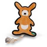 Some dogs believe in tough love. This is for them. A rough & tough toy that can withstand a chew and wrestle during playtime. Made from recycled materials, it reuses what’s already here, giving waste a second life while encouraging its collection and reuse.