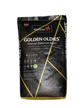 Keyflow® Golden Oldies® is a scientifically advanced, comprehensive balancer mash for horses and ponies aged 15 years and over. Created using the highest quality, concentrated ingredients, Golden Oldies® promotes exceptional health, vitality and condition by caring for all facets of the ageing equines unique nutritional requirements.

Golden Oldies® contains sophisticated, scientifically profiled amino acids to combat muscle wastage whilst providing support for joint mobility, muscle suppleness and gut health – as well as promoting optimal function of the immune, circulatory and respiratory systems. Golden Oldies® includes unique ingredients scientifically proven to help manage symptoms of arthritis.

This delicious, quick soak mash is ideal for horses with poor dentition and forms a premium, comprehensive nutrient base for any veteran horse or pony.

Golden Oldies® can be fed all year round. For best results combine with a high quality fibre source such as Keyflow Pink Mash® or a quality chopped fibre. If extra condition or energy is needed add Keyflow Key-Plus®.