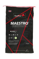 Maestro is the ultimate ‘slow release energy’ competition feed – designed to meet the increased energy demands of a hard-working  horse (especially over multiple-day competitions), whilst providing a nutritional package specifically designed to:
• aid muscle repair and recovery so your horse can work consistently
• support muscle growth
• aid mental concentration with quality ‘brain food’
• assist blood flow and circulation for faster recovery times after exertion
• provide more energy for an increased workload, whilst being non-heating
• be gut friendly, with low feeding rates (for those horses who lose their appetite when their fitness increases!)

 

Utilising the latest advancements in nutritional science and formulated by collaboration of some of the most respected nutritionists in the world, Maestro provides a high spec nutritional package delivered in a highly digestible form. A simple solution to achieve the very best performance from your horse or pony.