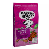 Barking Heads Doggylicious Duck is made with 100% natural free-run duck. This super yummy adult dog recipe is made using only the best quality, natural ingredients. Approved by vets, Doggylicious Duck is naturally hypoallergenic, contains added joint support, and is completely grain free. Blended with a seriously yummy combination of sweet potato, peas & herbs, this delicious duck dinner will set tails wagging!