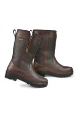 Perfect for all types of country pursuits, the new Abruzzo boot from Brogini is a mid-calf high boot, making it ideal for wearing with jeans, tights, leggings and breeches.


The foot is lined with a soft micro-fibre for warmth, the calf is lined with a moisture wicking mesh and the whole boot is lined with a waterproof membrane up to the zipper for comfort in wet and rainy conditions.
