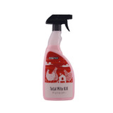 Highly effective insecticide and disinfectant cleaner for poultry housing. Kills mites, lice and other crawling insects. Formulated with an oily base, which penetrates deep into cracks and crevices of housing. Contains permethrin.