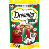 Christmas edition with turkey and salmon are crunchy cat treats in the dreamiest flavours.