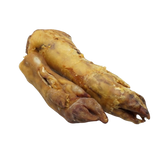 Doodle’s Deli Air-Dried Pig Foot is a 100% natural and long-lasting chew that can help to supports dental health by helping to reduce the build-up of plaque and tartar. Suitable for medium and large dogs. Grain Free.