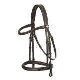 Luxurious oiled leather bridle expertly designed for control with classic comfort and style.

The soft padded headpiece is anatomically shaped for clearance behind the ears. The cavesson noseband sits is padded for comfort. Double buckles on the noseband and throat lash allow precise and even adjustment.

Framing the face, the padded browband has a stylish contoured shape.

LeMieux leather care advice is in the 'Info & Care' section and included with each bridle. We recommend the LeMieux Luggage Collection for travel and storage.