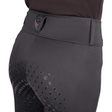 Create a sporty look in the Torrellas Riding Tights. Made from a four-way stretch fabric for comfort and ease of movement, these are designed with a full gloss silicone seat for security and grip in the saddle, and two practical pockets for your phone and belongings. Finished with gloss HyCONIC logos, slim-line ankles and belt loops. Perfect for the active rider. Create a sporty look in the Torrellas Riding Tights. Made from a four-way stretch fabric for comfort and ease of movement, these are designed with a full gloss silicone seat for security and grip in the saddle, and two practical pockets for your phone and belongings. Finished with gloss HyCONIC logos, slim-line ankles and belt loops. Perfect for the active rider.