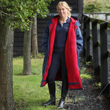 Be ready for winter with the all-new H2cOat by Hy Equestrian. This fully waterproof coat in designed using a hydro-teX material that has a Hydrostatic Head Test rating of 10,000mm, teamed with taped seams and impermeable zips to offer the ultimate protection during the wet and cold winter weather. The navy waterproof outer is partnered with a luxuriously soft red fleece inner to guarantee a snug and warm feel for when out facing the elements. Although this must have coat will protect you from inclement weather and keep you toasty, you won’t overheat on account of the underarm vents and fully breathable outer fabric, with an impressive breathability rating of 10,000g/mm2. Featuring a practical two-way front zip and two large, zipped side riding vents, you can easily ride in this coat to keep you dry during wet training sessions which is assisted by the touch tape leg straps to stop the unzipped panels flapping. Finished with two large, zipped fleece-lined pockets, touch tape wrist cuffs, stretch lycra thumb holes and large, protective hood with adjustable toggles. This is an essential addition to any country lover’s wardrobe for the unpredictable weather. Be ready for winter with the all-new H2cOat by Hy Equestrian. This fully waterproof coat in designed using a hydro-teX material that has a Hydrostatic Head Test rating of 10,000mm, teamed with taped seams and impermeable zips to offer the ultimate protection during the wet and cold winter weather. The navy waterproof outer is partnered with a luxuriously soft red fleece inner to guarantee a snug and warm feel for when out facing the elements. Although this must have coat will protect you from inclement weather and keep you toasty, you won’t overheat on account of the underarm vents and fully breathable outer fabric, with an impressive breathability rating of 10,000g/mm2. Featuring a practical two-way front zip and two large, zipped side riding vents, you can easily ride in this coat to keep you dry during wet training sessions which is assisted by the touch tape leg straps to stop the unzipped panels flapping. Finished with two large, zipped fleece-lined pockets, touch tape wrist cuffs, stretch lycra thumb holes and large, protective hood with adjustable toggles. This is an essential addition to any country lover’s wardrobe for the unpredictable weather.