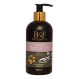 Give your dog a natural health boost with Benji & Flo Scottish Salmon Oil. Rich in Omega 3, 6 & 9, this 100% natural and sustainably sourced supplement supports healthy skin and coat, promotes heart health, enhances brain function, strengthens the immune system, and aids joint mobility for overall well-being.