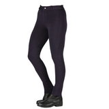 Highly breathable and hard wearing knitted fabric is great value and designed for everyday riding. The fabric is soft and very comfortable to wear. 4 way stretch, hook and clip fasting and inner hip pocket. 280 cotton knit. 95% cotton and 5% spandex