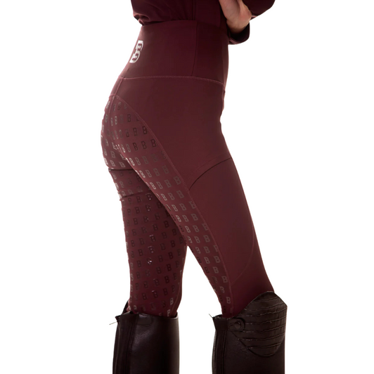 Introducing Barkers Equestrian Riding Leggings, meticulously crafted to blend style with functionality, ensuring you ride in comfort and confidence. These leggings are more than just apparel; they're an essential companion for every equestrian enthusiast.

Crafted from high-performance, moisture-wicking fabric, these leggings keep you dry and comfortable even during the most demanding rides. The four-way stretch material offers unparalleled freedom of movement, allowing you to effortlessly navigate every jump and turn with grace.

Designed with the rider in mind, these leggings feature strategically placed silicone grip panels on the inner knee area, providing superior traction and stability in the saddle. Say goodbye to slipping and sliding – our leggings ensure a secure grip, allowing you to maintain perfect form and control throughout your ride.

The contoured waistband offers a flattering fit, while the reinforced stitching ensures durability and longevity, no matter how rigorous your riding sessions may be. With a sleek and streamlined silhouette, these leggings effortlessly transition from the stables to the streets, making them a versatile addition to your equestrian wardrobe.

Whether you're competing in the ring or enjoying a leisurely trail ride, our Equestrian Riding Leggings combine style and performance for the ultimate riding experience. Choose excellence. Choose comfort. Choose our Equestrian Riding Leggings.