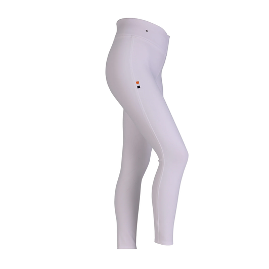 Bringing ultimate freedom feel to your riding, Optima legwear is the perfect choice for competition or training alike. The Sport riding tights are designed for a clean, athletic look with quick dry technology. Cleverly engineered, an anatomical cut ensures seams are kept to an absolute minimum for in saddle comfort. Cool fluid fabric assists with excellent moisture management to keep the rider fully focused. The ultra-stretch second-skin feel provides revitalising 360º contour support. With a sleek and flexible fit, the high waisted style offers core support for added confidence. The seat has a semi-gloss cross-hatch design silicone print for in-saddle security. Thigh phone pockets feature on the Navy and Black colour tights. Further detail: UPF50+ fabric, ultimate freedom feel, 360º contour support, rapid wicking, highly breathable, quick drying, full silicone grip seat, Aubrion prints