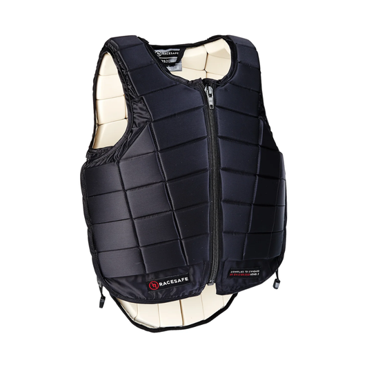 The RS2010 body protector is known for offering the maximum level of protection in a smart, comfortable design. Racesafe's signature segmented design is finished in a technical black satin outer, offering a timeless look with the latest performance.