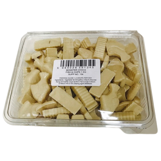 Monster Chocs Fish & Chips White Chocolate