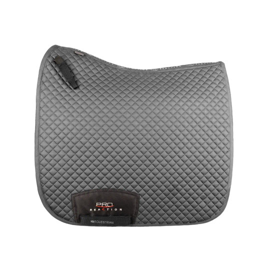 A must-have saddle pad for competition or every day – the Pima Saddle Pad is made from a lightweight, durable cotton blend fabric that is soft, breathable and smart. With a technical mesh lining to allow for optimum moisture wicking and comfort, the pad also offers the signature Hy Equestrian cut over providing clearance over the withers and spine. Featuring sturdy anti-rub girth cover protection, double touch tape strap girth loops and D-ring fastenings for a secure and precise fit.
