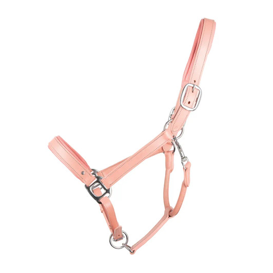 The Serena Leather Head Collar will make your pony stand out on the yard! Made from a soft, supple pink leather to keep your pony comfortable and looking stylish. This dinky head collar is fully adjustable and is fastened with stainless steel fastenings for a tailored and secure fit. With Little Rider badge for a smart finish. An adorable addition to the tack room! Match with the coordinating boots and bridle.Take care of me! Make sure you keep the leather cleaned and oiled to help prevent cracking and mould.